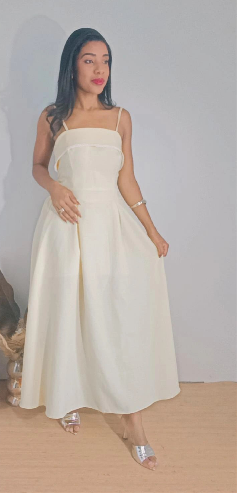 Vestido Linho Malu