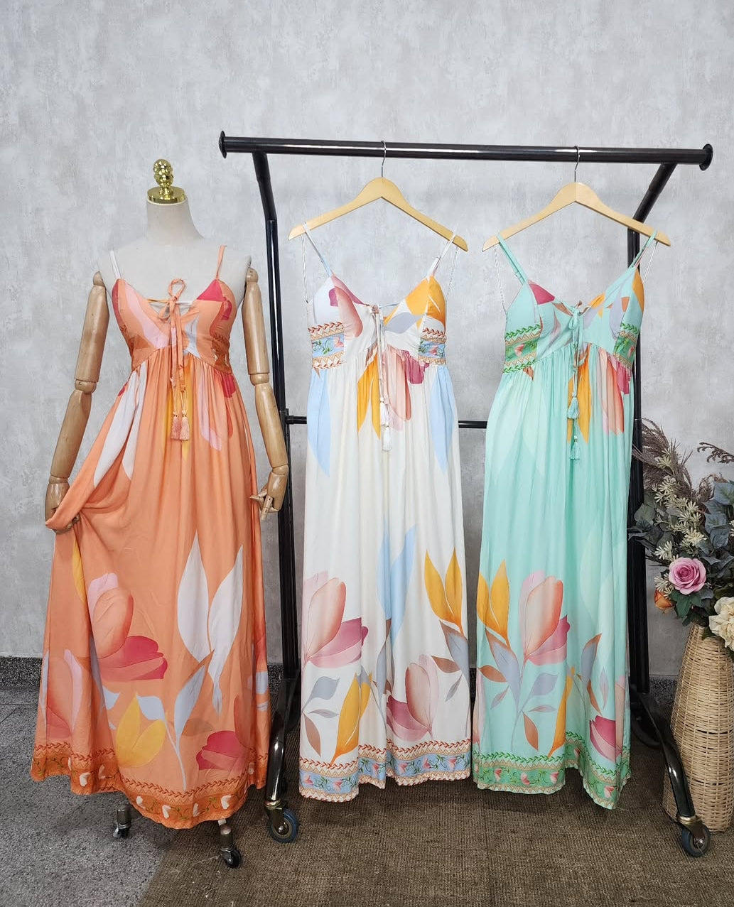 Vestido Jaque Floral