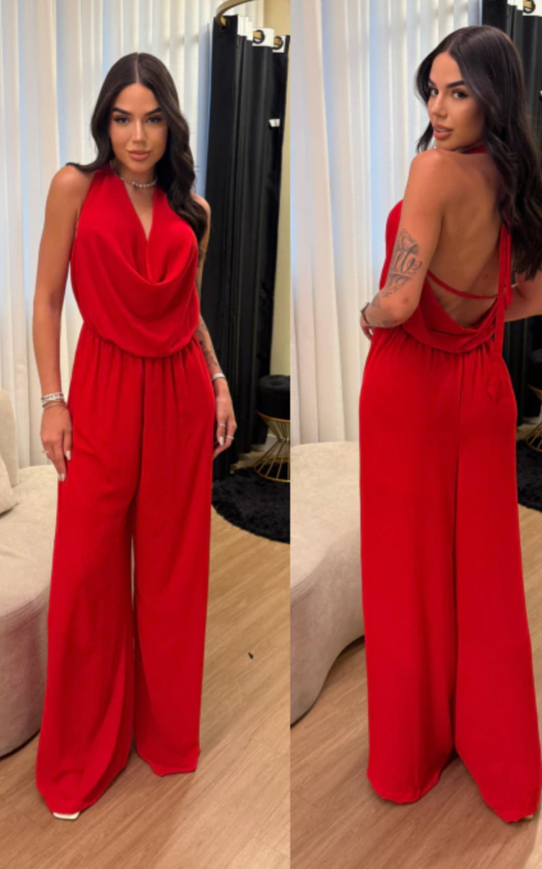 Macacão Alfaiataria Sheila