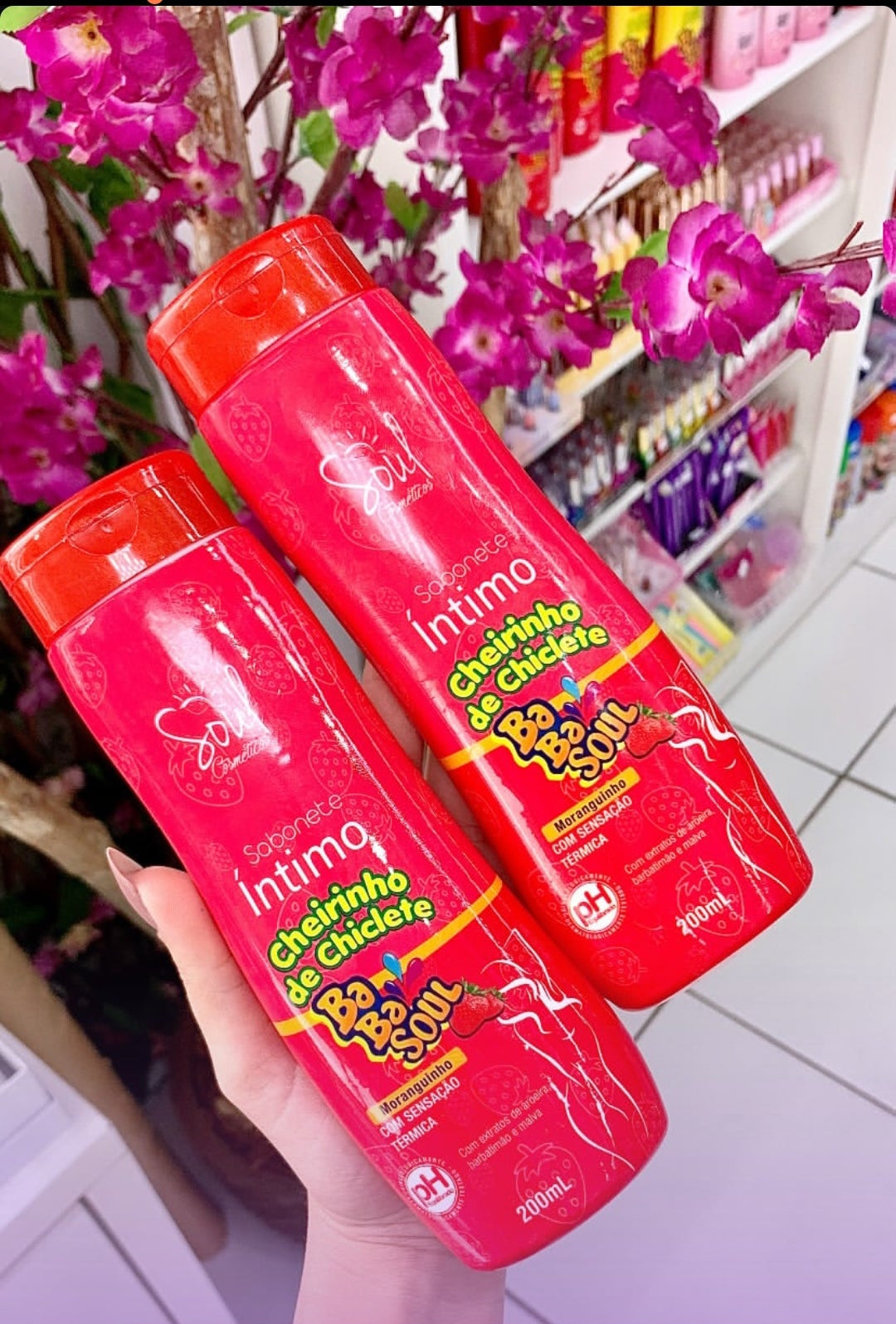 Kit Maquiagens e cuidados pessoais Melissa 7 ITENS