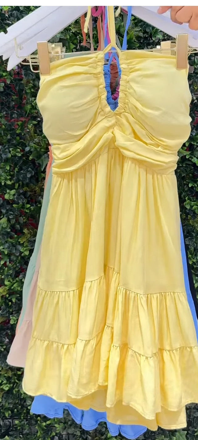 Vestido Sara curto