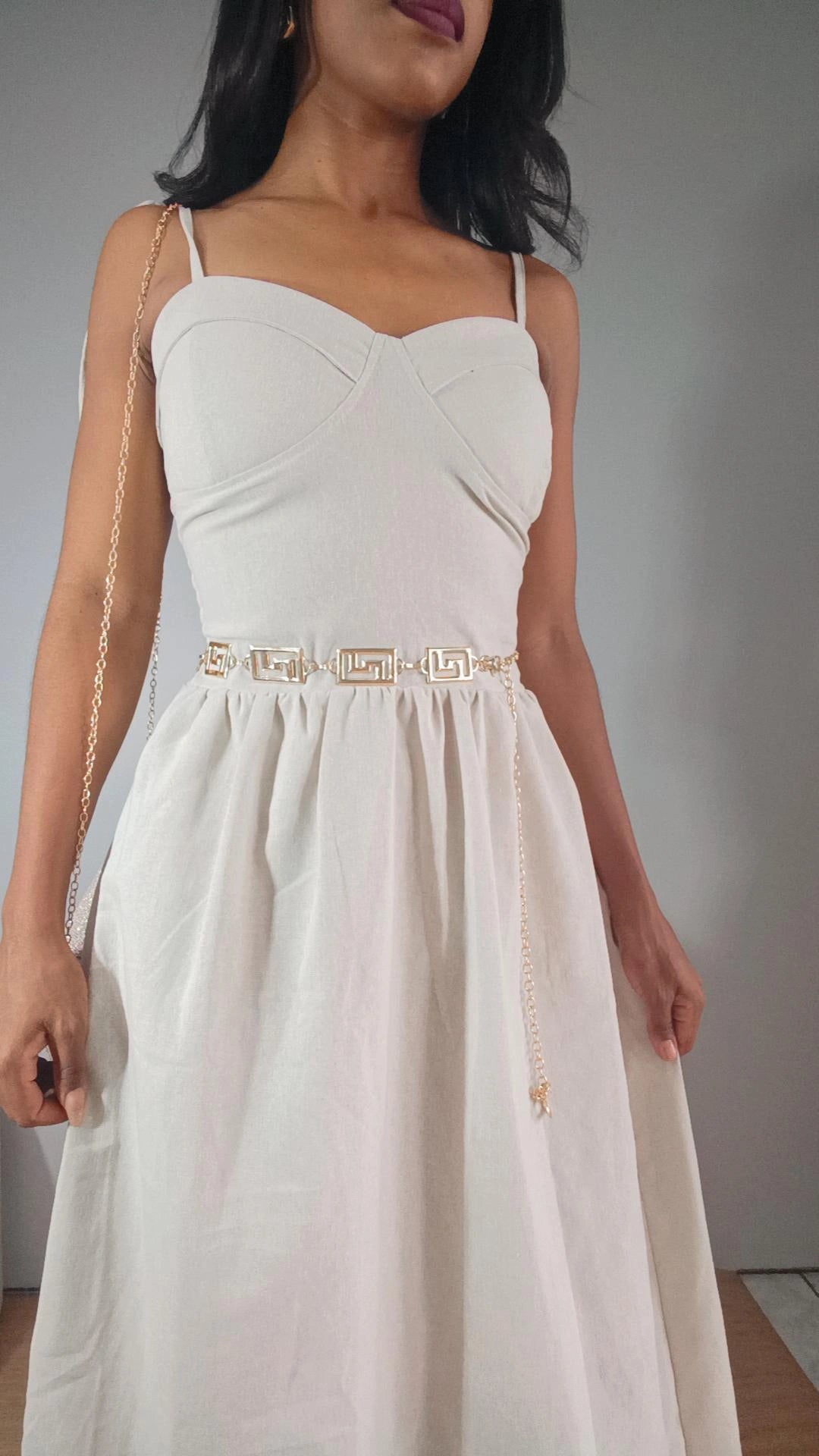 Vestido Linho Denise