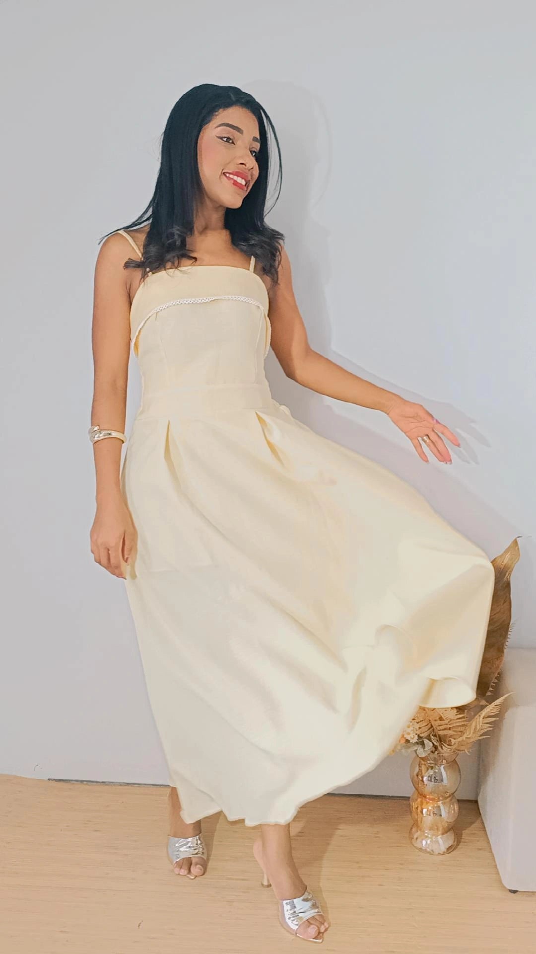 Vestido Linho Malu