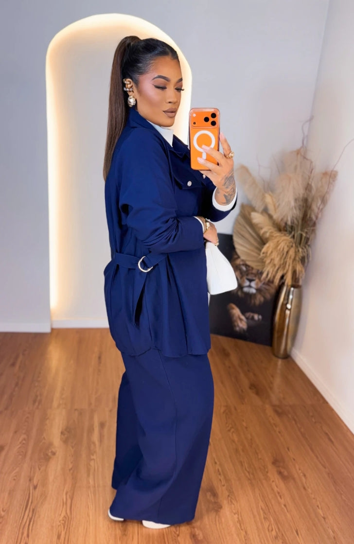 Conjunto clara plus Size alfaiataria