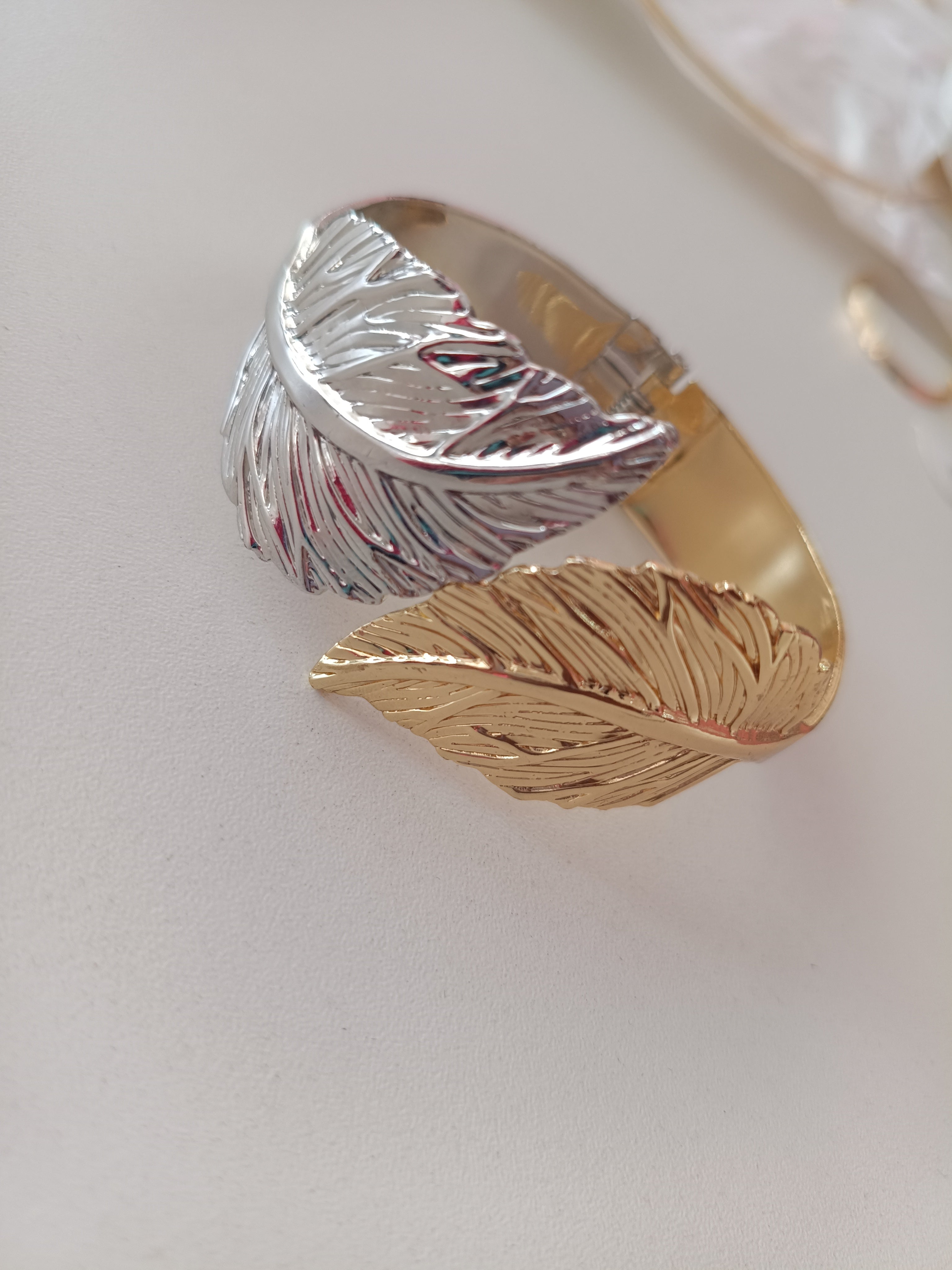 Bracelete folhas duo