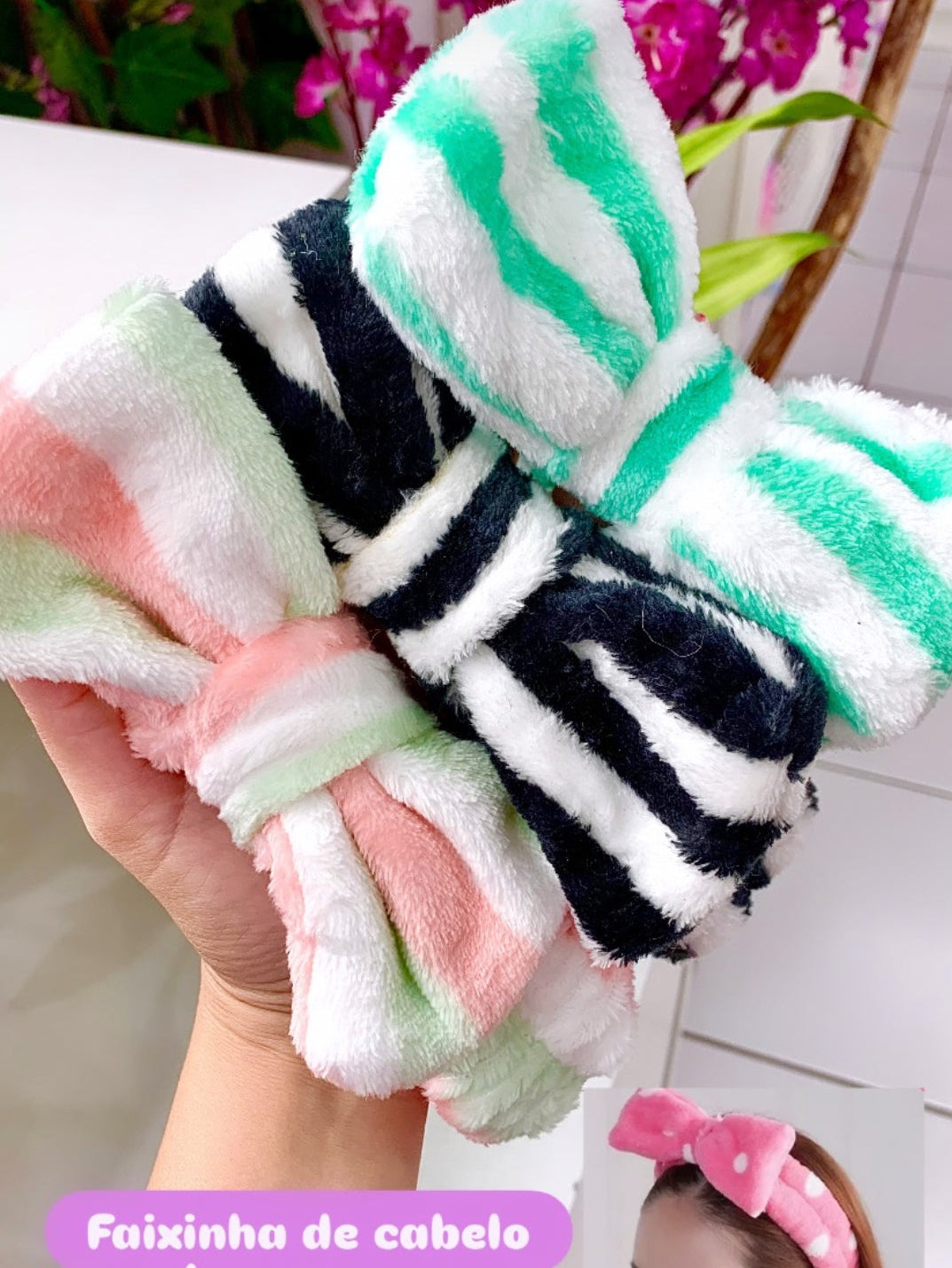 Kit Maquiagens e cuidados pessoais Melissa 7 ITENS