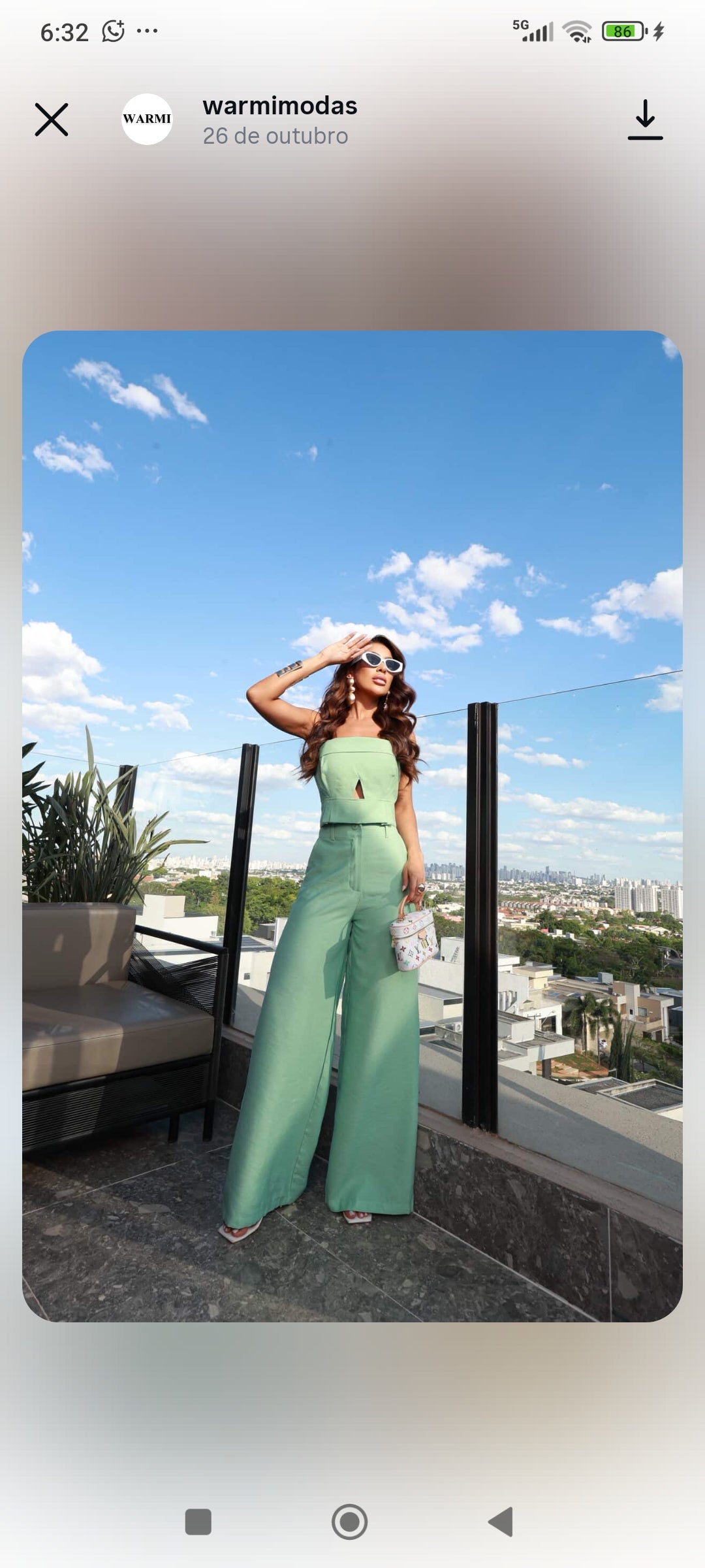 Conjunto alfaiataria Milena Madri