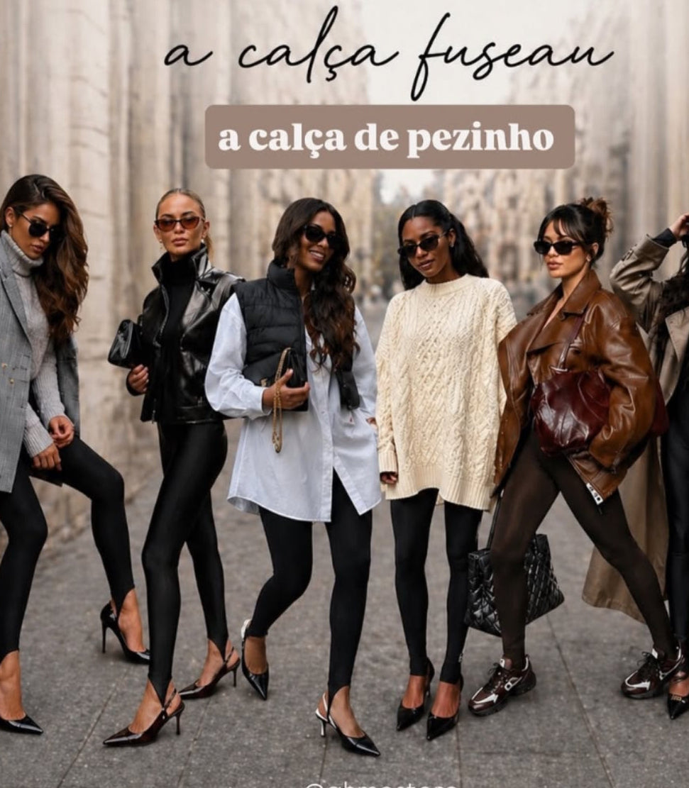 Legging Pezinho/fuseau